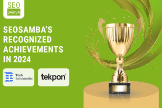 SeoSamba Recognized as Top Marketing Automation Tool by Tekpon and Win TechBehemoths Awards of the Year in WordPress Services, SEO, and Web Design